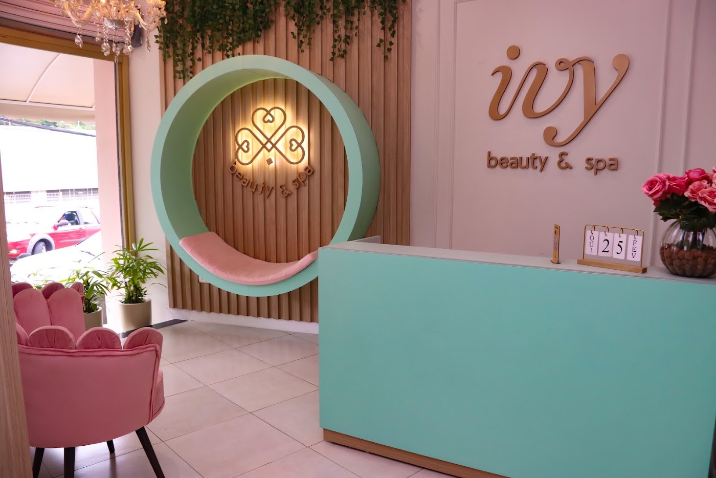 Recepção da Ivy Beauty & Spa